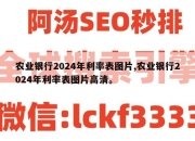 农业银行2024年利率表图片,农业银行2024年利率表图片高清。