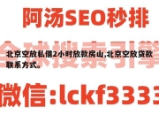 北京空放私借2小时放款房山,北京空放贷款联系方式。